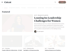 Tablet Screenshot of catcat.com